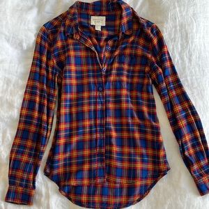 Plaid Button Down Shirt
